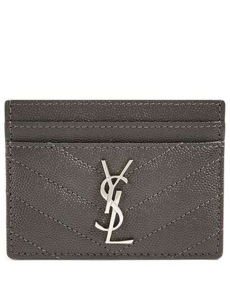 ysl bifold card holder|YSL card holder.